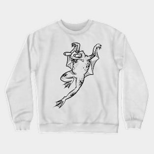 Fly frog Crewneck Sweatshirt